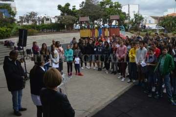 Telde conmemora el Día Mundial contra la Esclavitud Infantil (Foto TA y Francisco J. Santana)