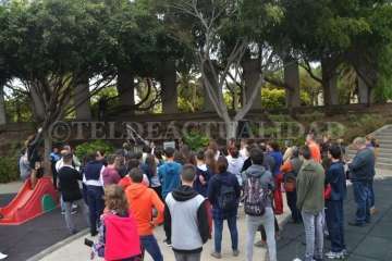 Telde conmemora el Día Mundial contra la Esclavitud Infantil (Foto TA y Francisco J. Santana)