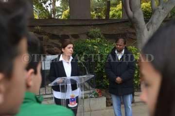 Telde conmemora el Día Mundial contra la Esclavitud Infantil (Foto TA y Francisco J. Santana)