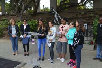 Telde conmemora el Día Mundial contra la Esclavitud Infantil (Foto TA y Francisco J. Santana)