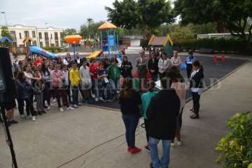 Telde conmemora el Día Mundial contra la Esclavitud Infantil (Foto TA y Francisco J. Santana)