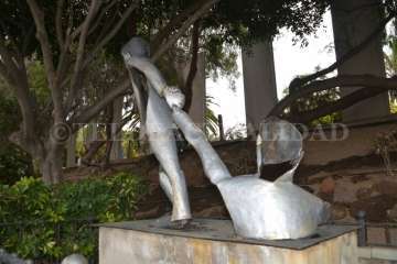 Telde conmemora el Día Mundial contra la Esclavitud Infantil (Foto TA y Francisco J. Santana)