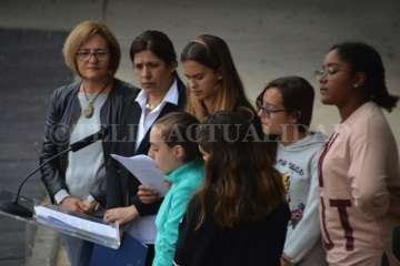 Telde conmemora el Día Mundial contra la Esclavitud Infantil (Foto TA y Francisco J. Santana)