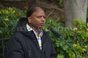 Telde conmemora el Día Mundial contra la Esclavitud Infantil (Foto TA y Francisco J. Santana)