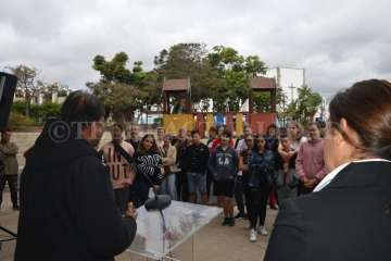 Telde conmemora el Día Mundial contra la Esclavitud Infantil (Foto TA y Francisco J. Santana)