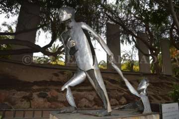 Telde conmemora el Día Mundial contra la Esclavitud Infantil (Foto TA y Francisco J. Santana)