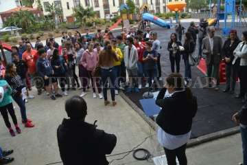 Telde conmemora el Día Mundial contra la Esclavitud Infantil (Foto TA y Francisco J. Santana)