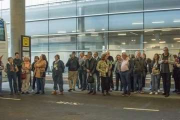 Visita al casco histórico de Telde de un grupo de tinerfeños (Foto TA)