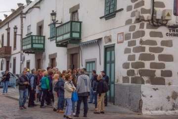 Visita al casco histórico de Telde de un grupo de tinerfeños (Foto TA)