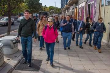 Visita al casco histórico de Telde de un grupo de tinerfeños (Foto TA)