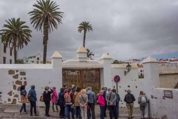 Visita al casco histórico de Telde de un grupo de tinerfeños (Foto TA)