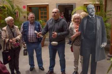 Visita al casco histórico de Telde de un grupo de tinerfeños (Foto TA)