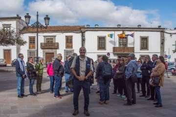 Visita al casco histórico de Telde de un grupo de tinerfeños (Foto TA)
