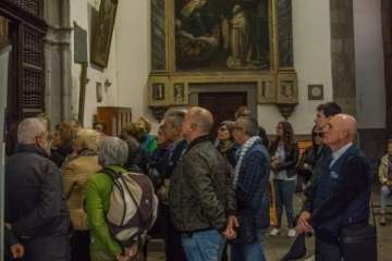 Visita al casco histórico de Telde de un grupo de tinerfeños (Foto TA)