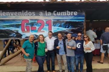 Encuentro de amigos de La Garita-Telde (Foto TA)