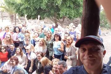 Encuentro de amigos de La Garita-Telde (Foto TA)