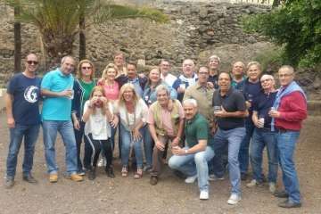 Encuentro de amigos de La Garita-Telde (Foto TA)
