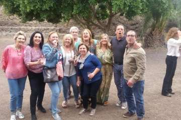 Encuentro de amigos de La Garita-Telde (Foto TA)