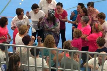 Encuentro comunitario por la salud en el Valle de Jinámar (Foto TA)