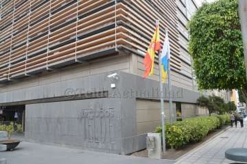 Jueces y fiscales salen a la calle en Telde para exigir más medios y más independencia (Foto TA)