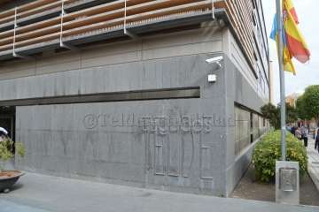 Jueces y fiscales salen a la calle en Telde para exigir más medios y más independencia (Foto TA)