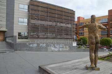 Jueces y fiscales salen a la calle en Telde para exigir más medios y más independencia (Foto TA)