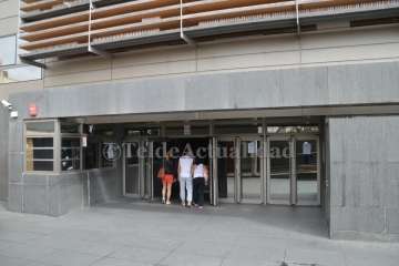 Jueces y fiscales salen a la calle en Telde para exigir más medios y más independencia (Foto TA)