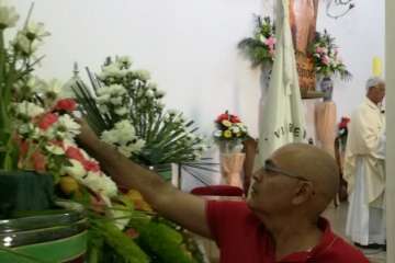 Programa de las fiestas de El Calero 2018 y ofrenda floral (Foto TA)