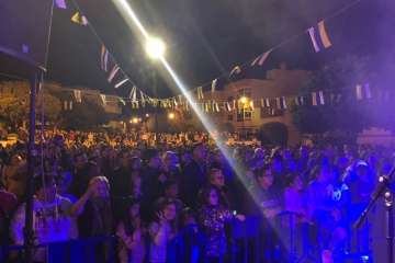 Éxito de organización y público del XI Concierto de Pop-Rock y Noche de Humor (Foto TA y José Antonio Sosa )