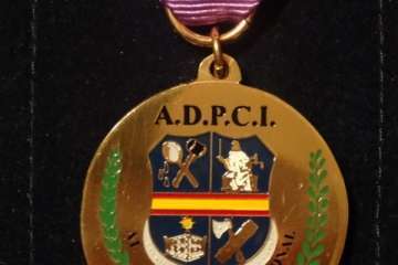 Distnción al teldense José Ortega por la Asociación de Criminología de España (Foto TA)