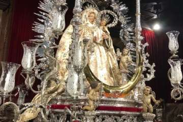 Visita cultural de El Calero a Teror (Foto TA)