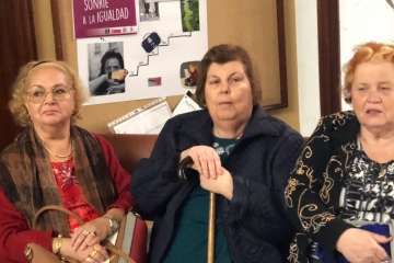 Visita cultural de El Calero a Teror (Foto TA)