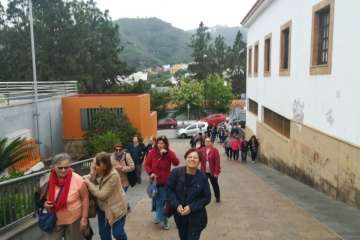 Visita cultural de El Calero a Teror (Foto TA)