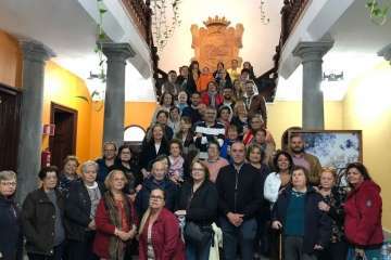 Visita cultural de El Calero a Teror (Foto TA)