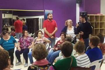 Encuentro de mujeres en El Calero (Foto TA)