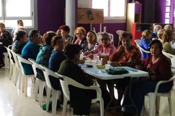 Encuentro de mujeres en El Calero (Foto TA)