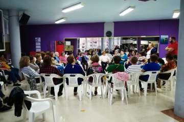Encuentro de mujeres en El Calero (Foto TA)