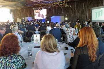 Telde, en el encuentro-debate 'Cuando fui/soy presidente' (Foto Acfi Press y TA)