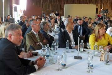 Telde, en el encuentro-debate 'Cuando fui/soy presidente' (Foto Acfi Press y TA)