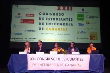 Telde, sede del XXII Congreso de Estudiantes de Enfermería de Canarias. Acto inaugural (Foto TA)