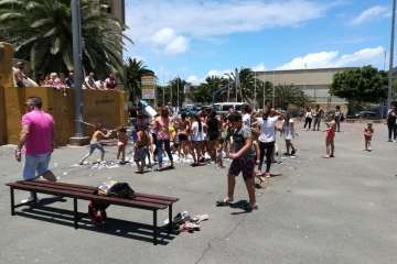 Jinámar se adelanta al verano (Foto AC Creando mundo en Jinámar)