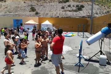 Jinámar se adelanta al verano (Foto AC Creando mundo en Jinámar)