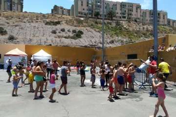 Jinámar se adelanta al verano (Foto AC Creando mundo en Jinámar)