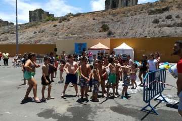 Jinámar se adelanta al verano (Foto AC Creando mundo en Jinámar)