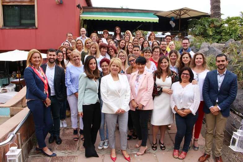 Participantes en la jornada organizada en Telde por Avericum (Foto TA)