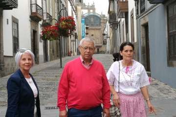 La parranda de El Roque Azucarero se vuelca con los ancianos (Foto TA)