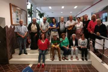 La parranda de El Roque Azucarero se vuelca con los ancianos (Foto TA)