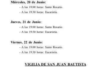 Presentación de las fiestas patronales de San Juan Bautista 2018 (Foto TA)