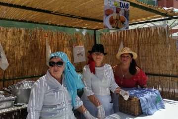 Tenderete callejero en San Antonio Foto TA)