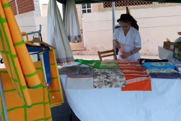 Tenderete callejero en San Antonio Foto TA)